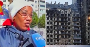 Cubana perdió su casa en incendio de Valencia