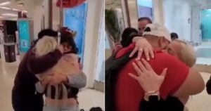 Emotivo: Cubana se reencuentra con su familia en aeropuerto de Miami